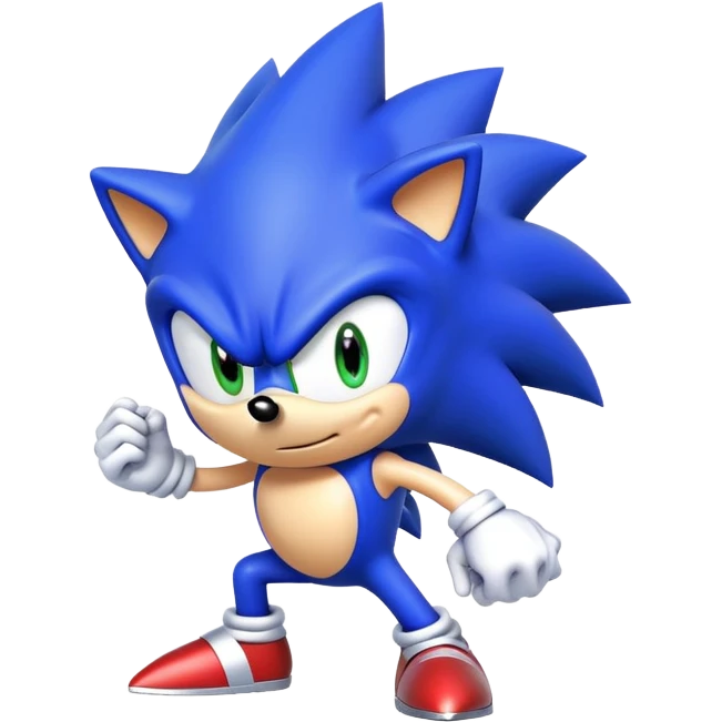 Sonic the Hedgehog emoji