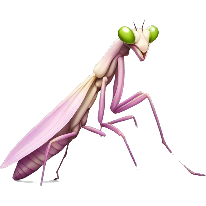 orchid praying mantis emoji