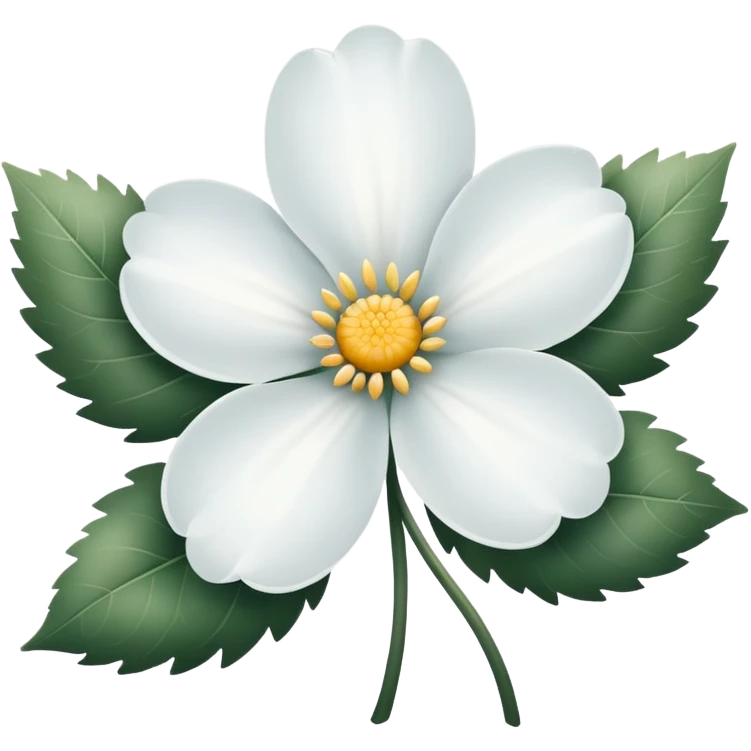 winter flower emoji