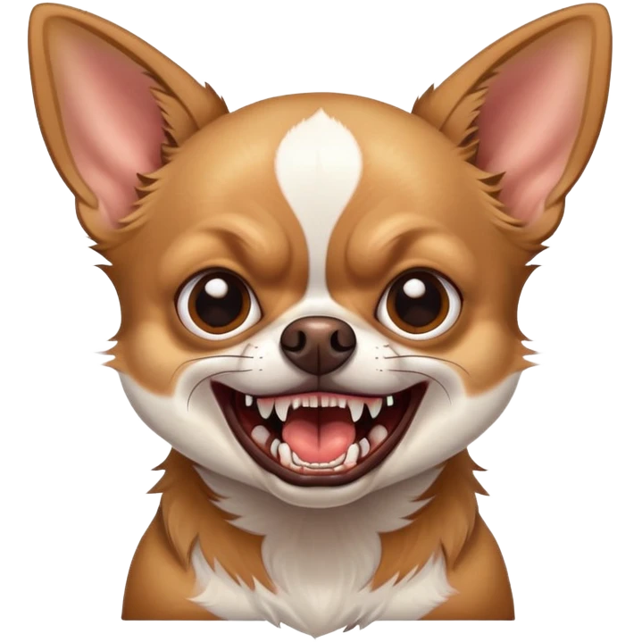 Angry Chihuahua emoji