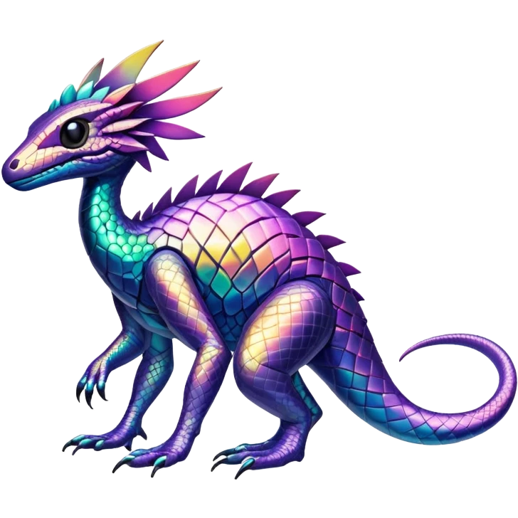  exotic tropical cyber-Fakémon-Vernid-creature emoji