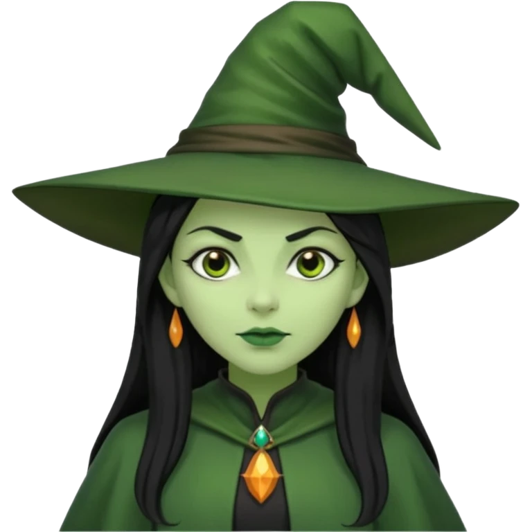 Witch with Green Skin  emoji