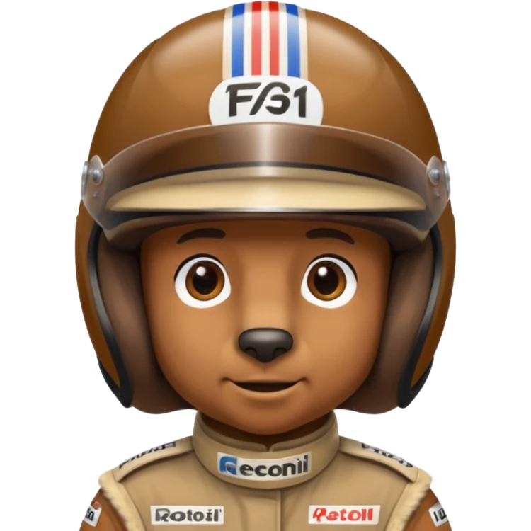 f1 driver  bear emoji