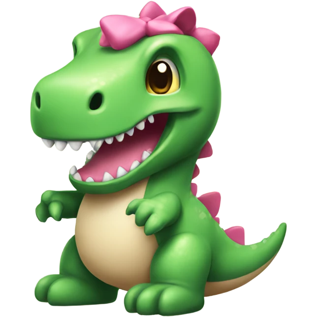 Hello kitty dinosaur  emoji