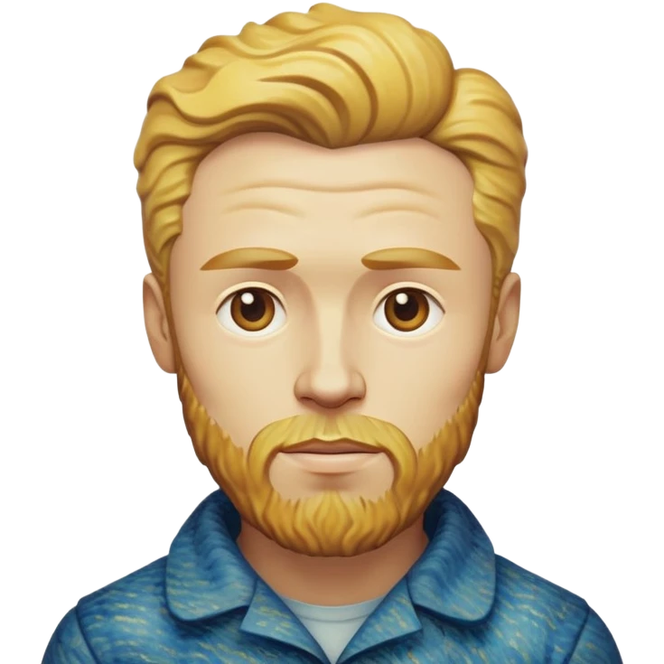 cinematic-realistic-vincent-van-gogh-pop-culture-emoji,-featuring-an-expressive-portrayal-inspired-by-the-legendary-painter-rendered-with-dynamic,-swirling-textures-and-artistic-lighting. emoji