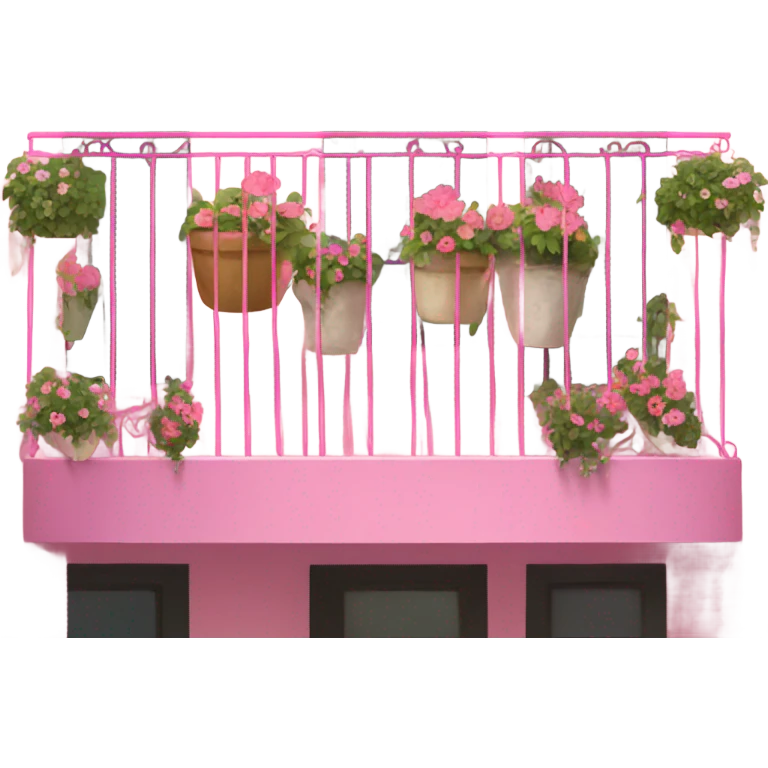 Balcón pink emoji