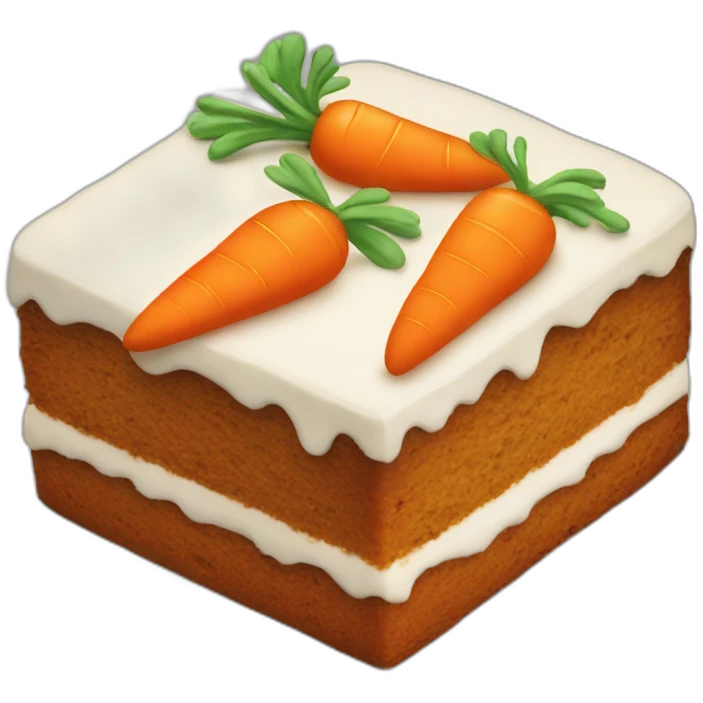 Carrot cake emoji