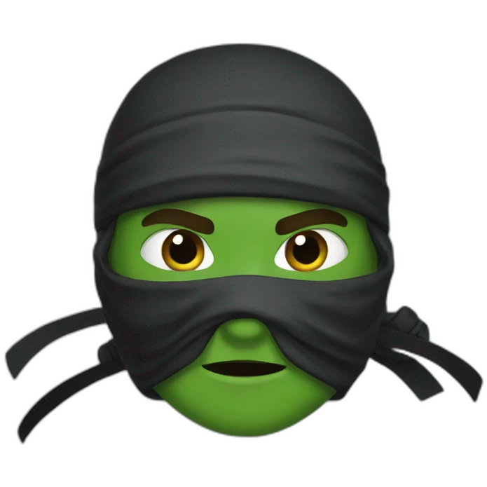 tortuga NINJA emoji