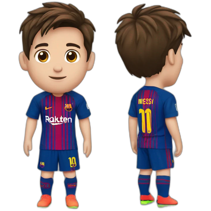 Leonel messi de niño emoji