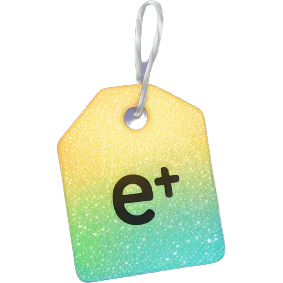 price tag with sparkle  emoji