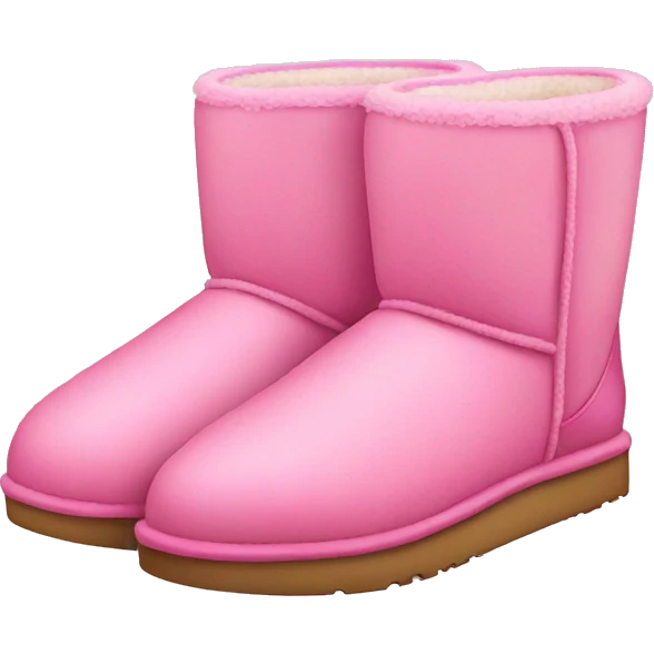 Pink uggs shoes  emoji