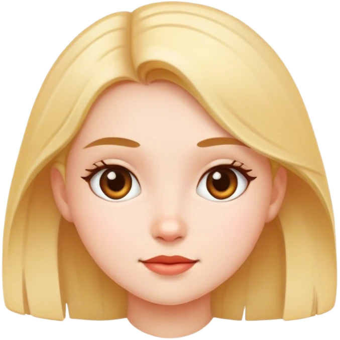 Cute girl emoji