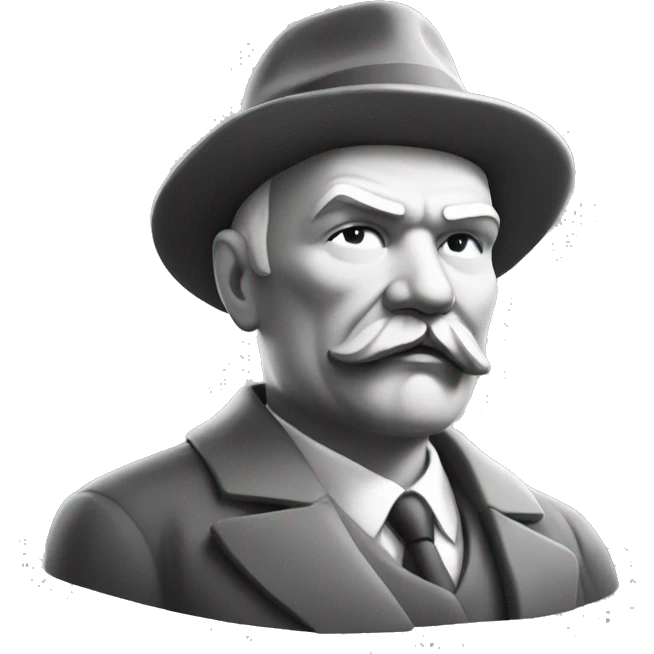 lenin with sickle and hammer emoji
