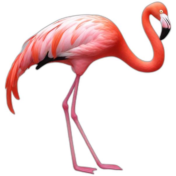 dancing flamingo emoji