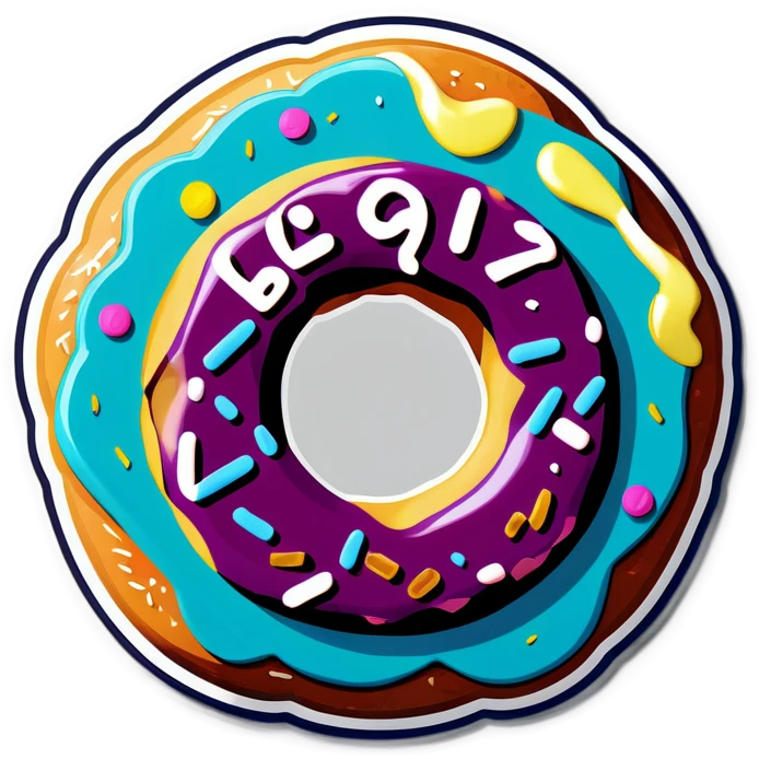  Donut coin that says the word “Logan” and “$herb” emoji