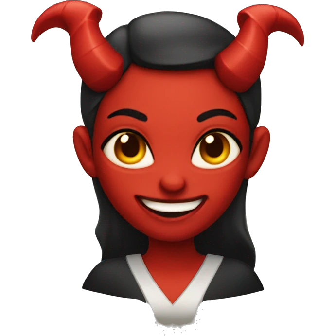 female devil emoji
