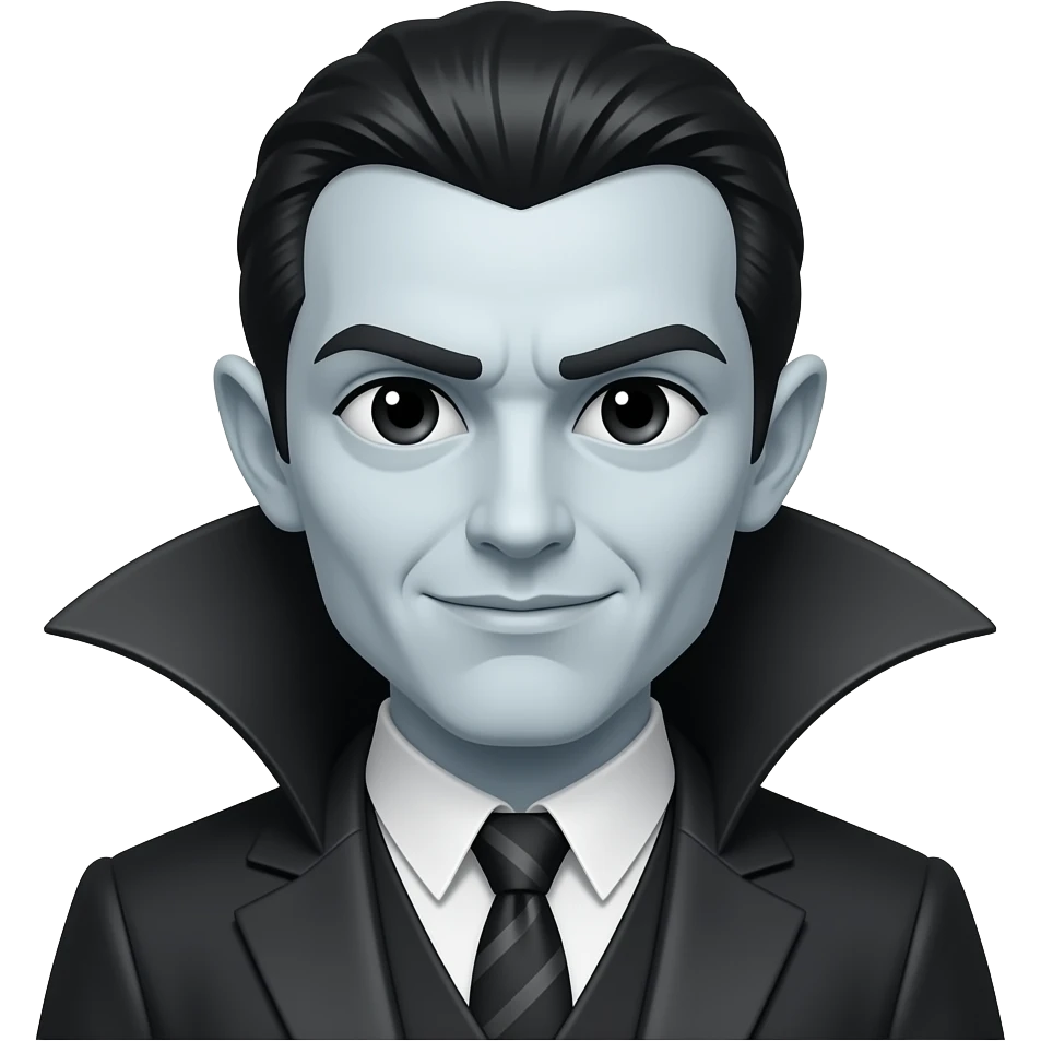 🧛 this emojis but make the emoji pure black emoji