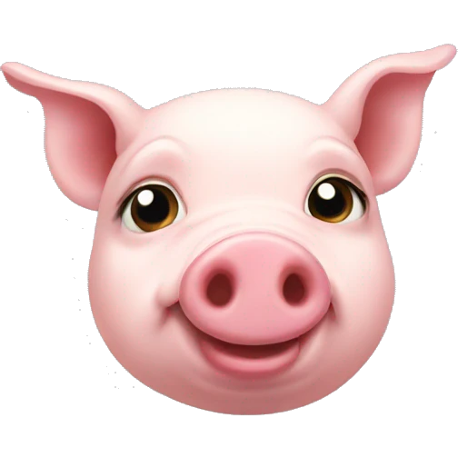 Mini pig emoji