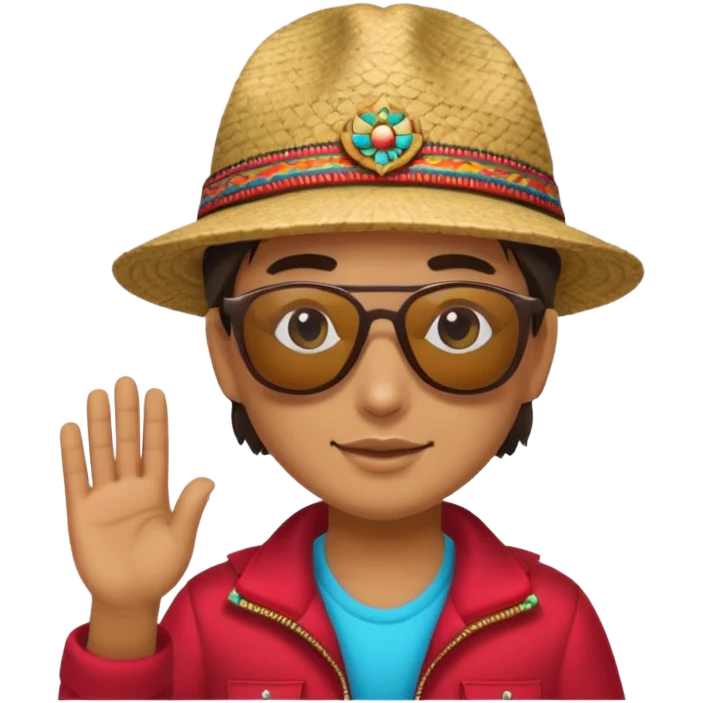 Tourist in Cusco emoji