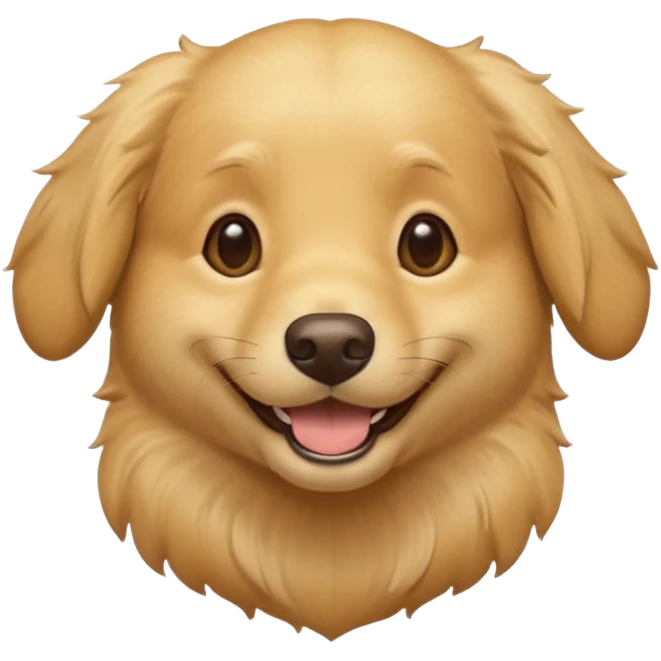 Cute retriever emoji