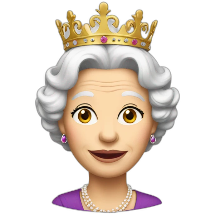 The Queen emoji