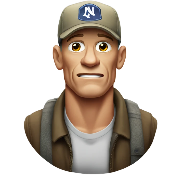 John cena homeless emoji