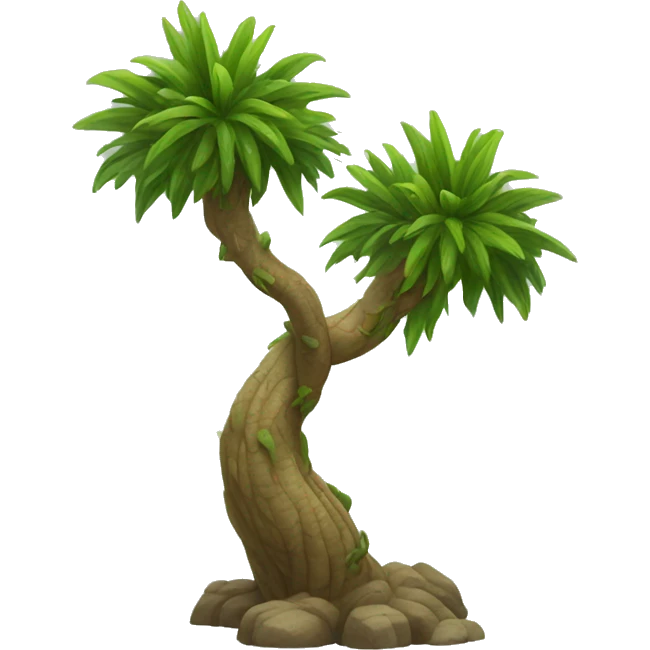Dragon trees emoji