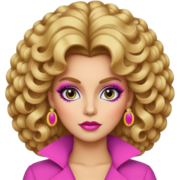 victoria female in 1980's emoji