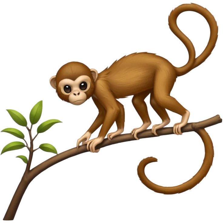 Spider monkey emoji