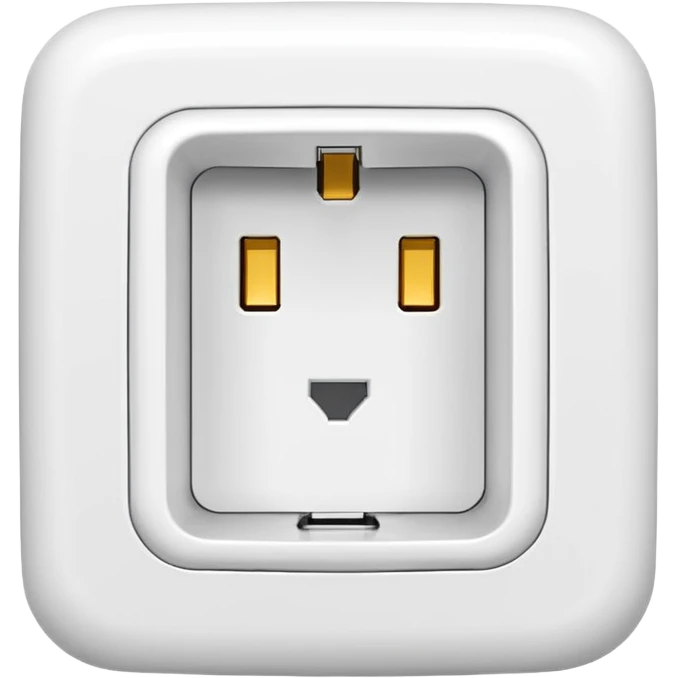 white plug socket emoji
