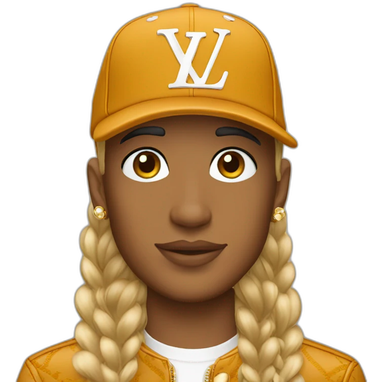 Louis Vuitton cap emoji
