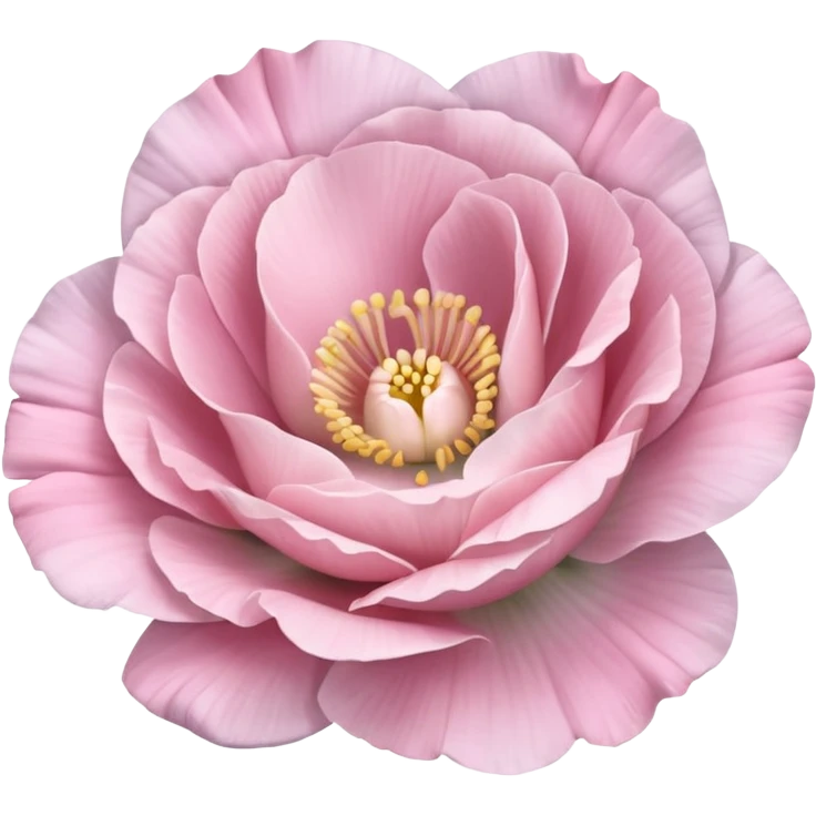 a Beautiful light pink flower Eustoma emoji