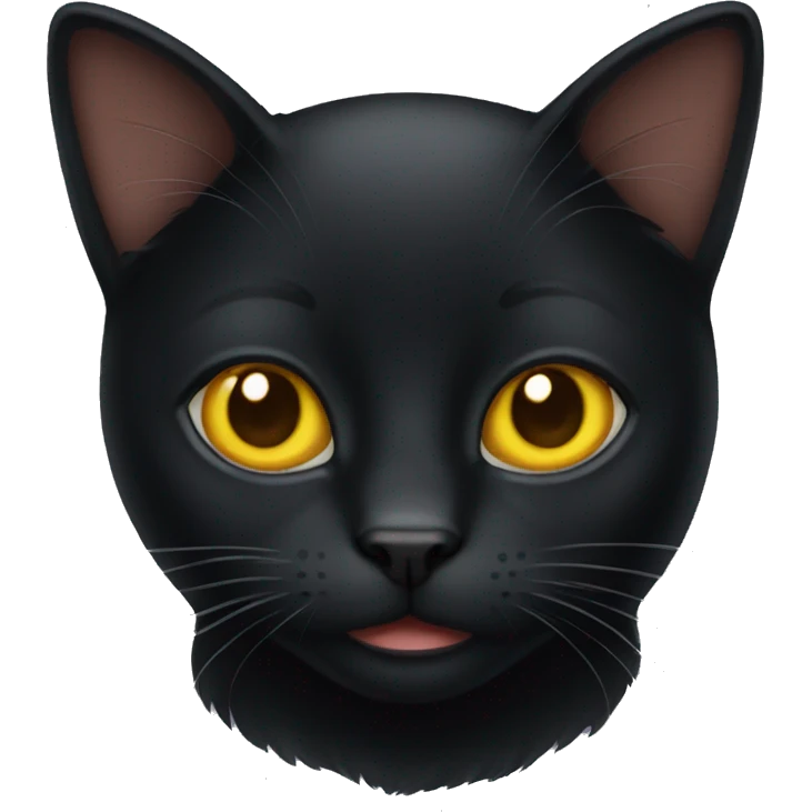 Black cat emoji  emoji