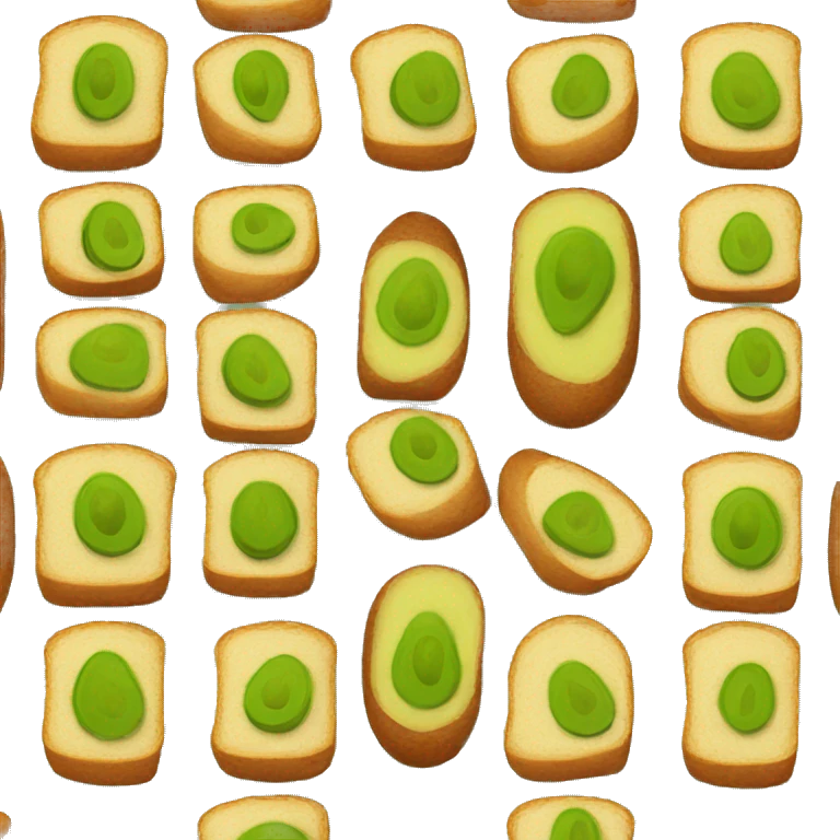 Avocado bread emoji