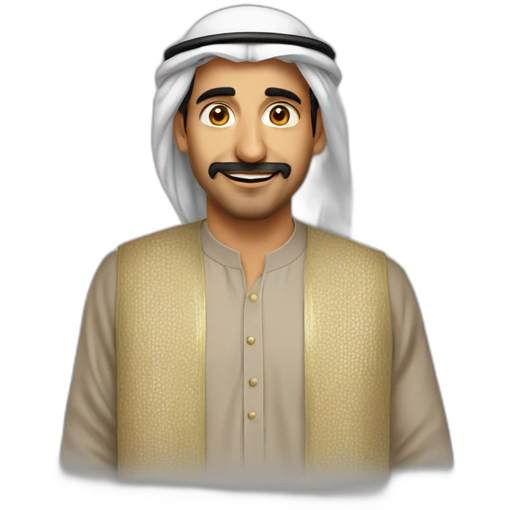 Kuwaiti-man-funny emoji