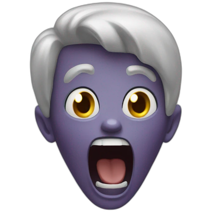 scream emoji