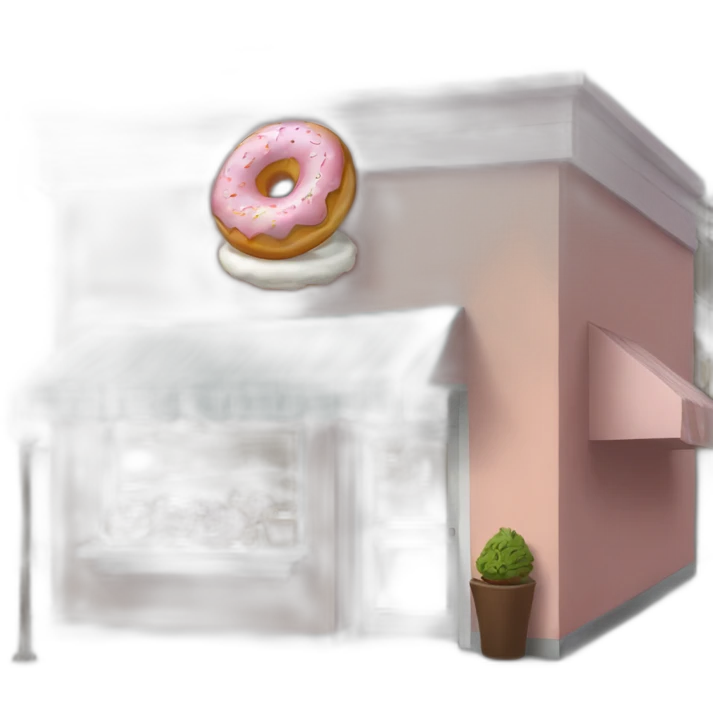 San Francisco donut shop emoji