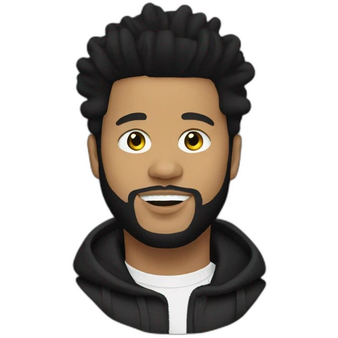 The weeknd emoji
