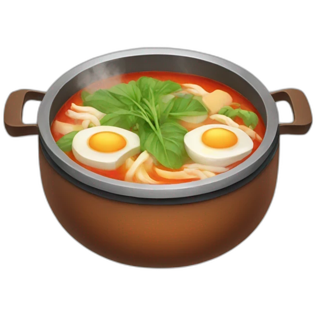 Hot pot emoji