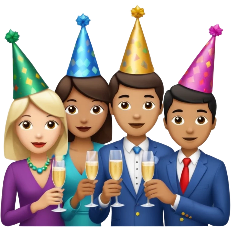 New year aesthetic emoji