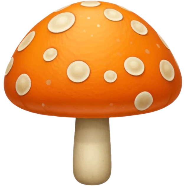 orange mushroom emoji