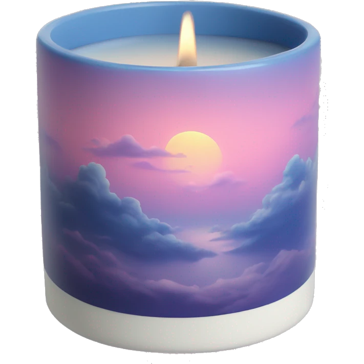 Aesthetic sky candle  emoji