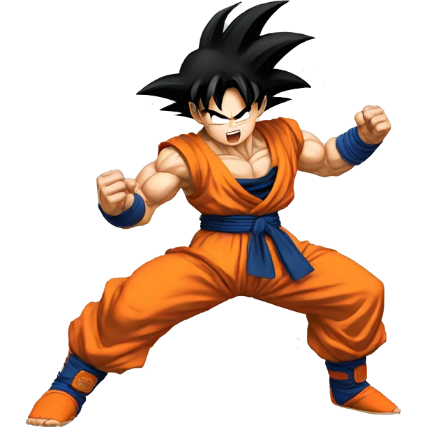 goku bailando emoji