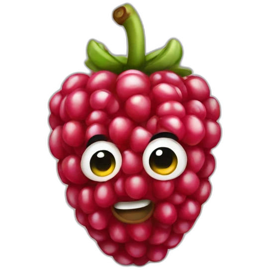 Rasberry emoji