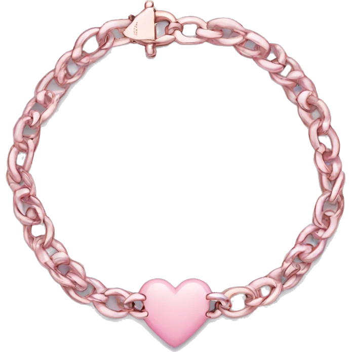 Pink Tiffany bracelet  emoji