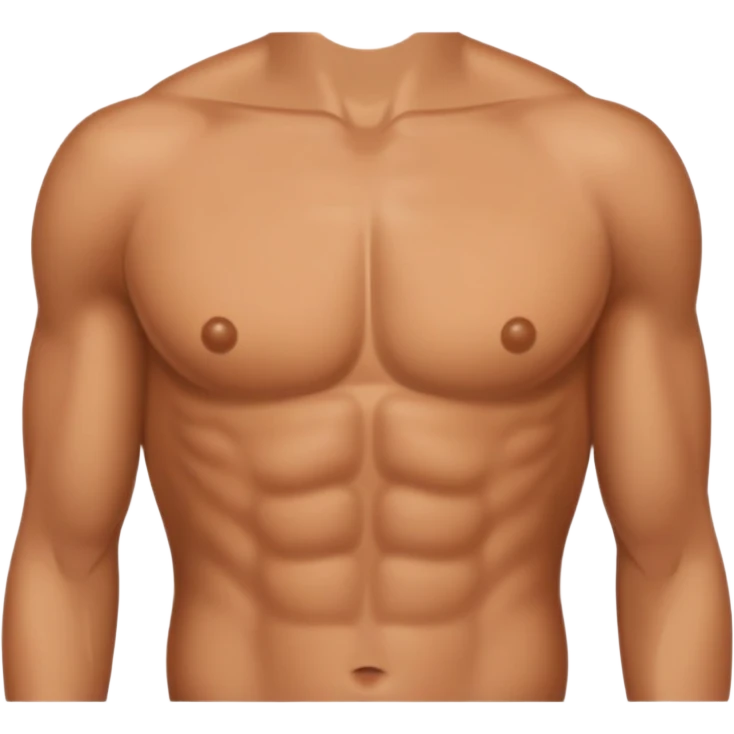 Bare chest emoji