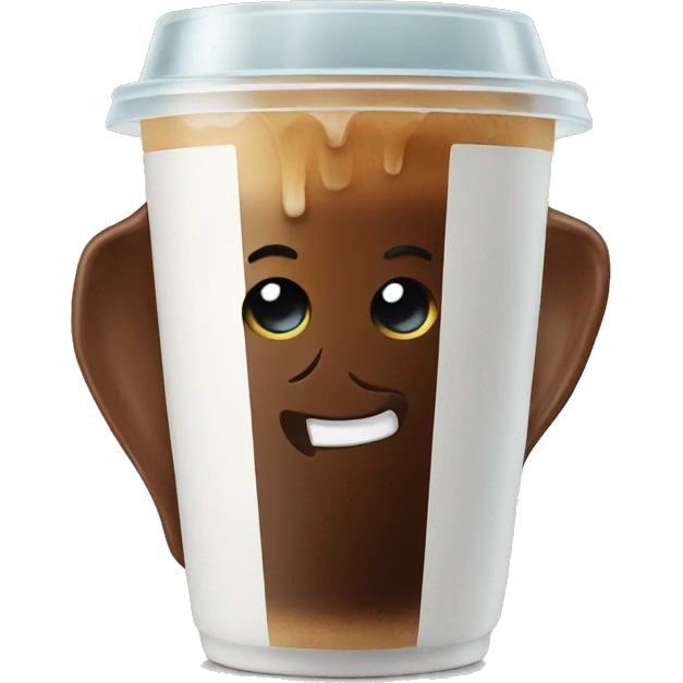 Ice coffe emoji