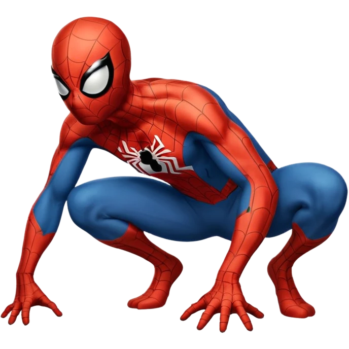 Spider-Man pooping emoji