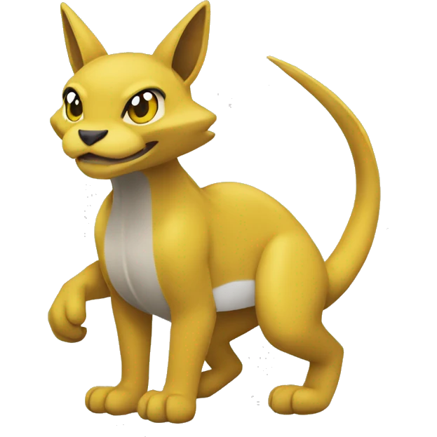 Abra from Pokémon emoji