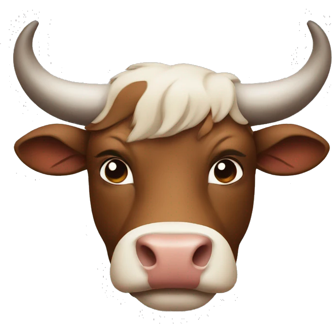 	cartoon Bull emoji